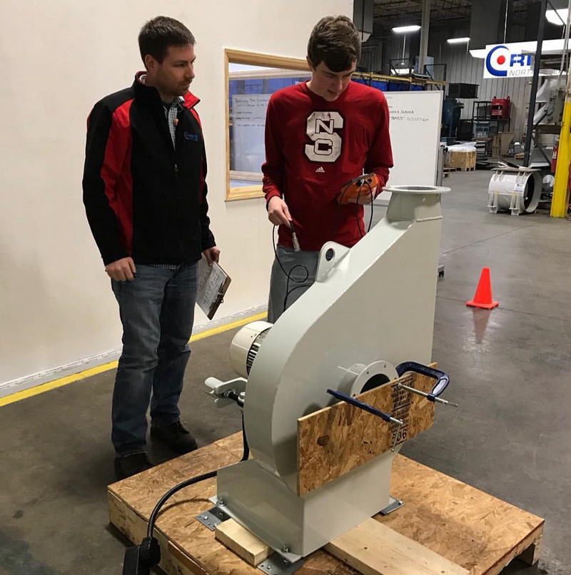 高壓離心風機的噪音在哪些位置產生？